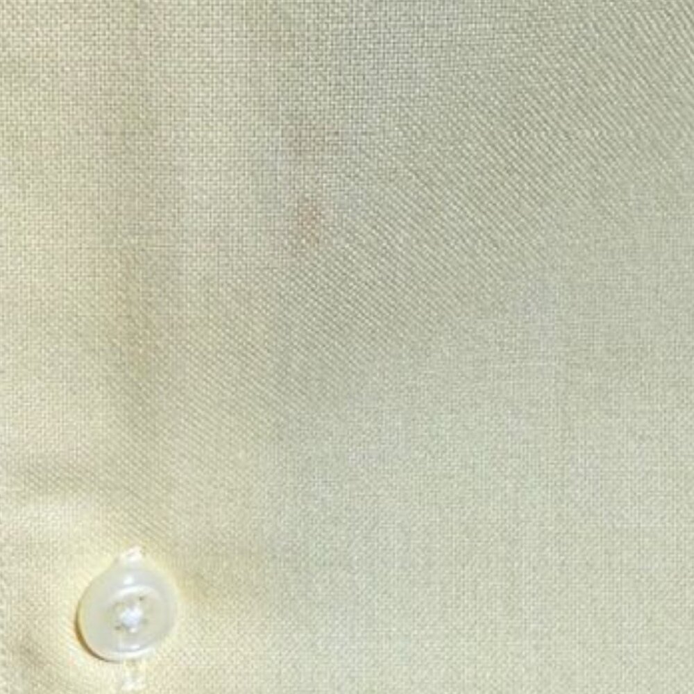 Nautica Yellow 100% Cotton Logo Pocket Button Down Shirt - Picture 10 of 11